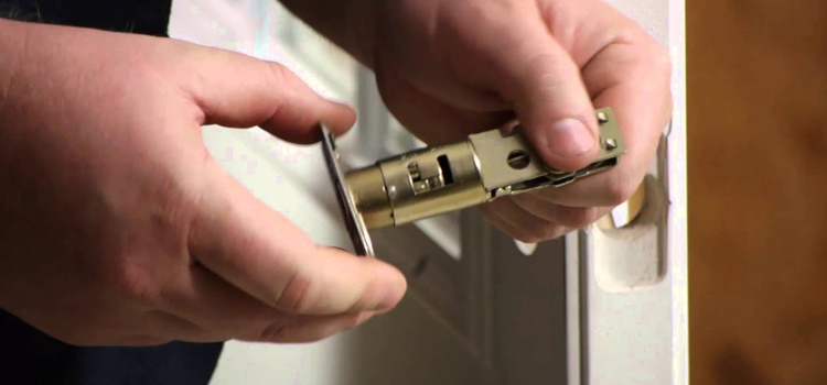 Front door lock repair in South East Calgary